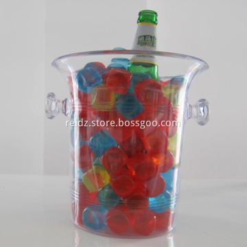New design square clear acrylic tray